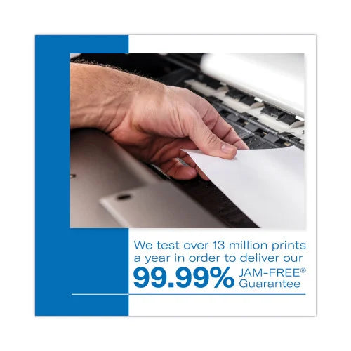 Hammermill Premium Color Copy Print Paper, 100 Bright, 28 lb Bond Weight, 8.5 x 11, Photo White, 500 Sheets/Ream, 5 Reams/Carton (102450)