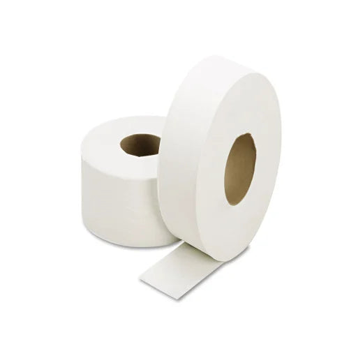 Skilcraft Jumbo Roll Toilet Paper, 1-Ply, 2,000-ft., 12 Rolls (NSN5909072)