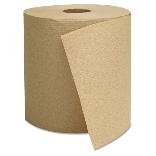 GEN® Hardwound Paper Towels, Brown, 800-ft., 6 Rolls (GEN1825)