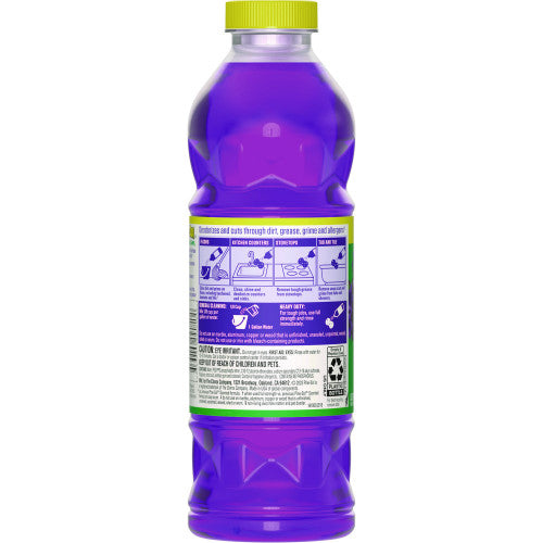 Pine-Sol Multi-Surface Cleaner Concentrated, Lavender Clean, 24 oz Bottle, 12/Carton (60153CT)