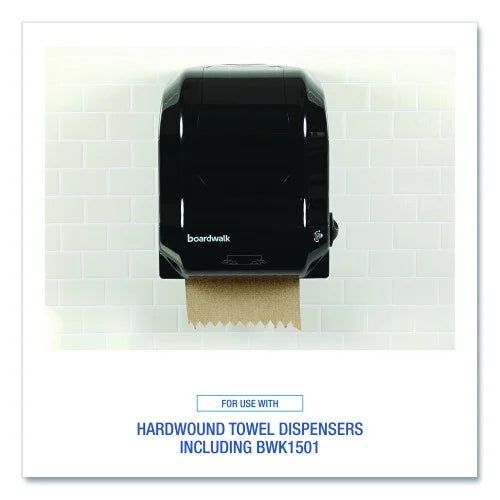 Boardwalk® Hardwound Paper Towels, Brown, 800-ft., 6 Rolls (BWK6256)