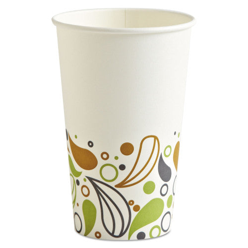 Boardwalk® Deerfield Printed 16 oz Paper Hot Cups, 1000 Cups (BWKDEER16HCUP)