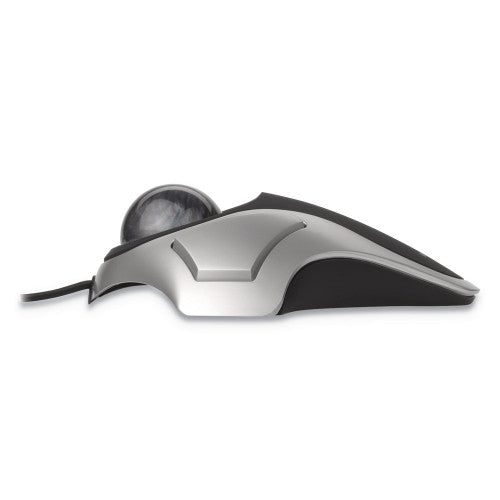 Kensington Orbit Optical Trackball Mouse, USB 2.0, Left/Right Hand Use, Black/Silver (64327)