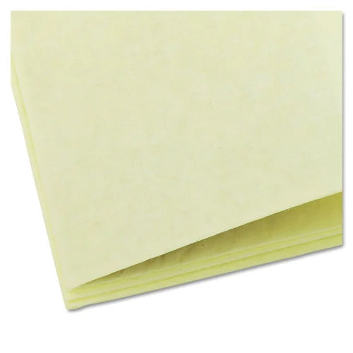 Brawny Dusting Cloths Quarterfold, 17 x 24, Unscented, Yellow, 50/Pack, 4 Packs/Carton (29616)