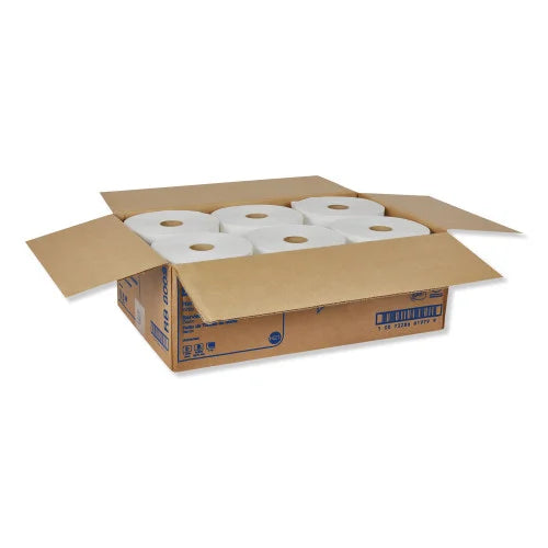 Tork® Universal Hardwound Paper Towels, White, 800-ft., 6 Rolls (RB8002)