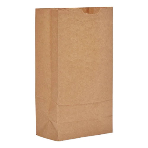 General Grocery Paper Bags, Extra-Heavy-Duty, #10 Size, 6.31" x 4.19" x 13.38", Natural, 500/Bundle (GX10500)