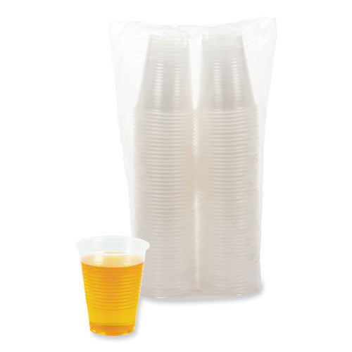 Boardwalk® Translucent Plastic Cold Cups, 10oz, 100/Pack (BWKTRANSCUP10PK)