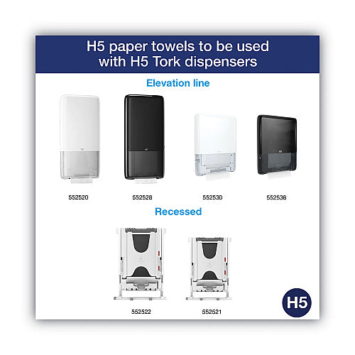 Tork® Continuous Multifold Paper Towels, 1-Ply, White, 3240 Towels (105066)