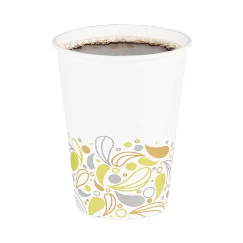 Boardwalk® Deerfield Printed 12 oz Paper Hot Cups, 1000 Cups (BWKDEER12HCUP)
