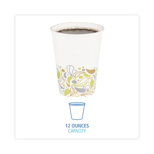 Boardwalk® Deerfield Printed 12 oz Paper Hot Cups, 1000 Cups (BWKDEER12HCUP)
