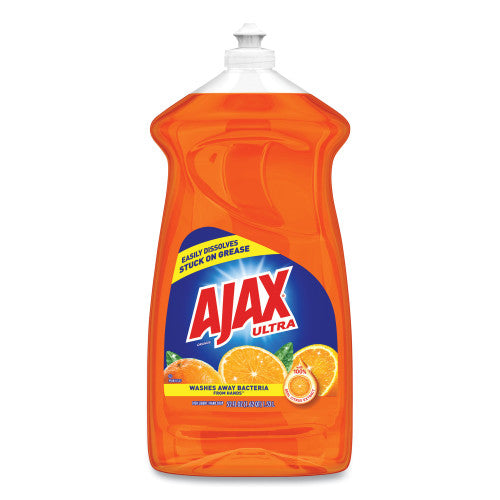 Ajax® Triple Action Antibacterial Dish Soap, 52oz, Orange, 6 Bottles (49860CT)