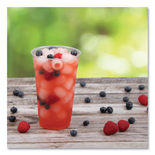 Dart Ultra Clear PET Cold Cups, 24 oz, Clear, 50/Sleeve, 12 Sleeves/Carton (TD24)