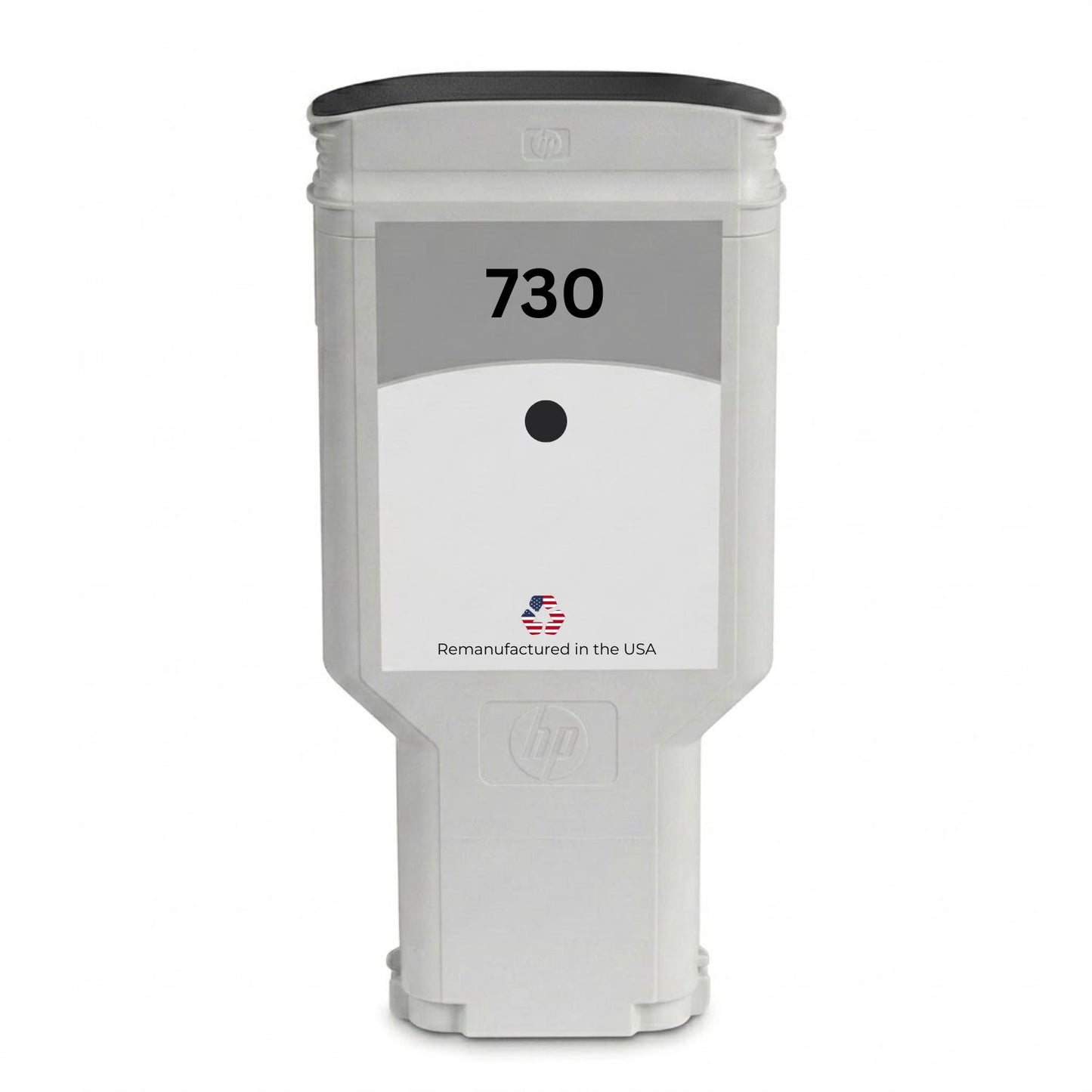 U.S. Remanufactured for HP 730 300ml (P2V71A) Matte Black Ink Cartridges